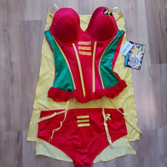 Hot Topic Other - Early 2010's Hot Topic Sexy Robin Corset Halloween Costume